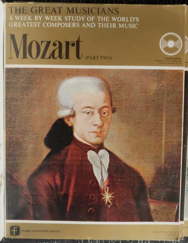 THE GREAT MUSICIANS - 15 different issues. Long playing records, circa 1969.