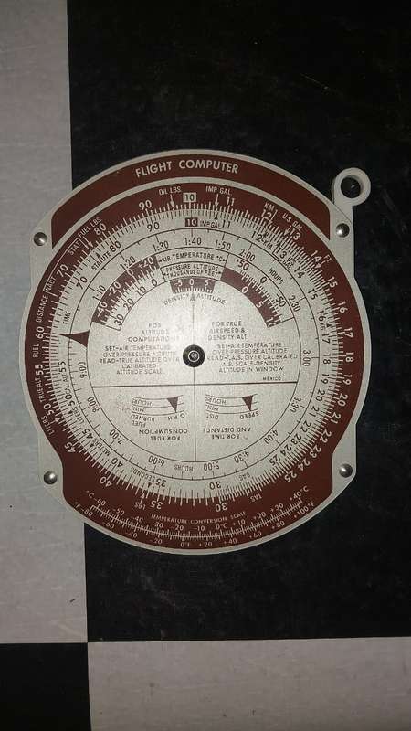 Vintage Jeppesen and Sanderson Flight Computers as illustrated.
