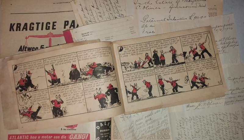 A useful selection of antique and vintage "paper" for scrapbooking!
