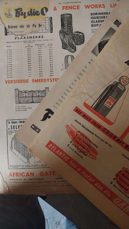 A useful selection of antique and vintage "paper" for scrapbooking!
