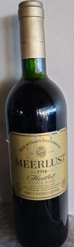 Meerlust Merlot 1994