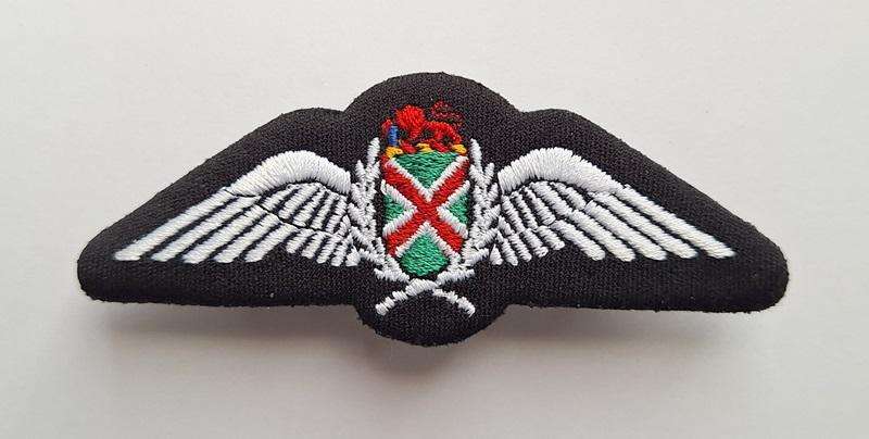 SAAF Commando Pilot Wings 1990s Silver