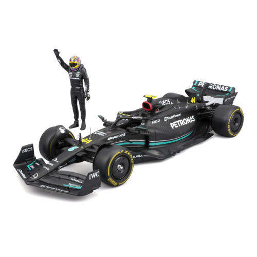 Die Cast-1/24 Mercedes AMG F1 W14 with Driver Figure - #44 Lewis Hamilton