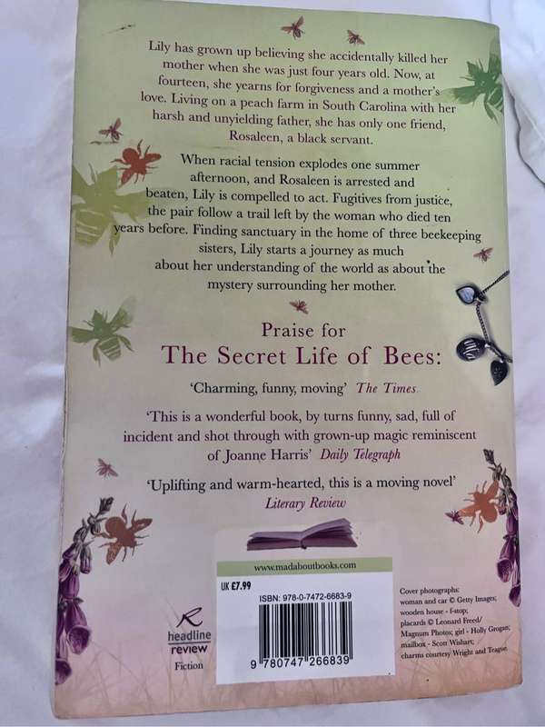 The Secret Life of Bees - Sue Monk Kidd 9780747266839