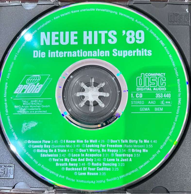 Neue Hits 89 - Die internationalen Superhits (double CD)