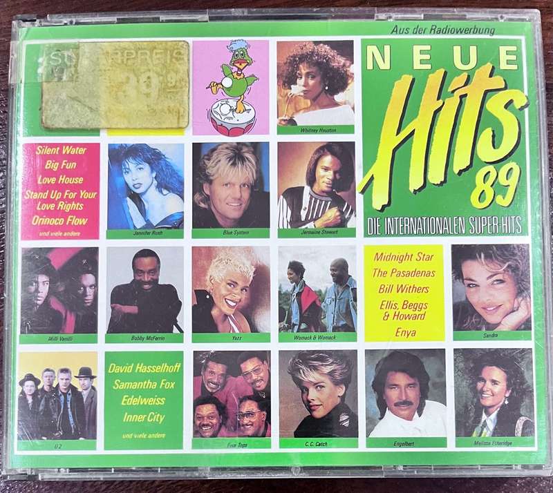 Neue Hits 89 - Die internationalen Superhits (double CD)