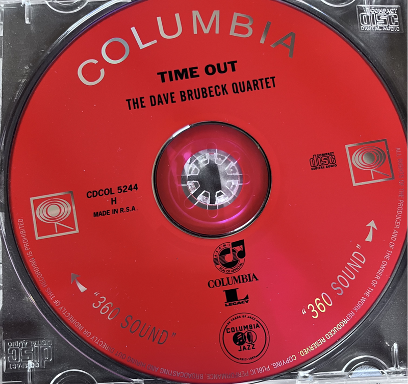 The Dave Brubeck Quartet - Time Out CD (CDCOL5244)