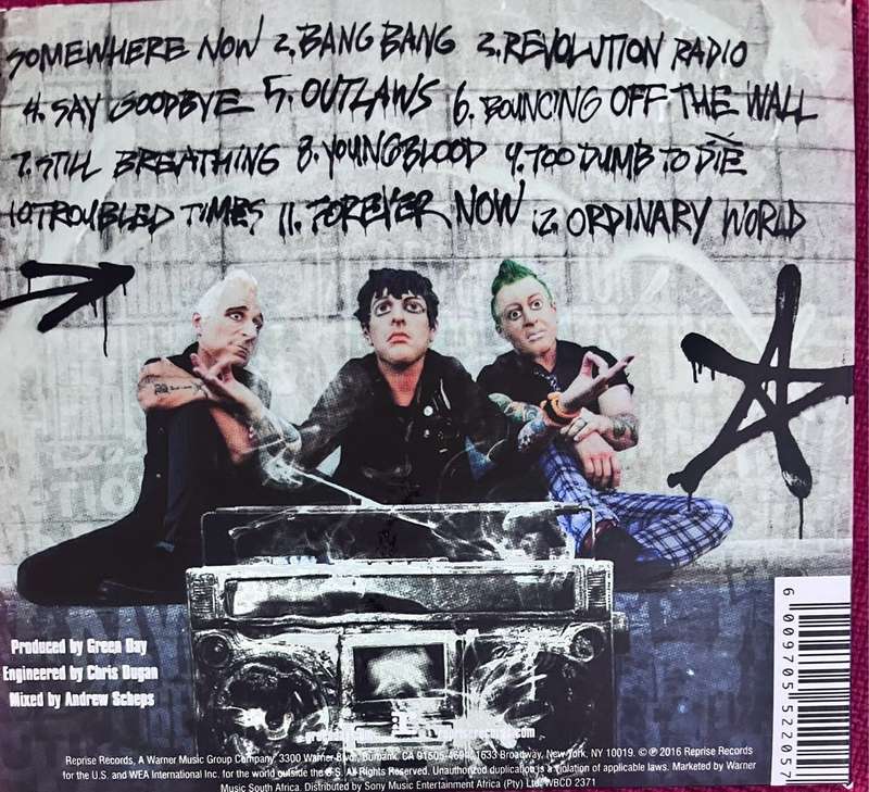 Green Day - Revolution Radio WBCD2371