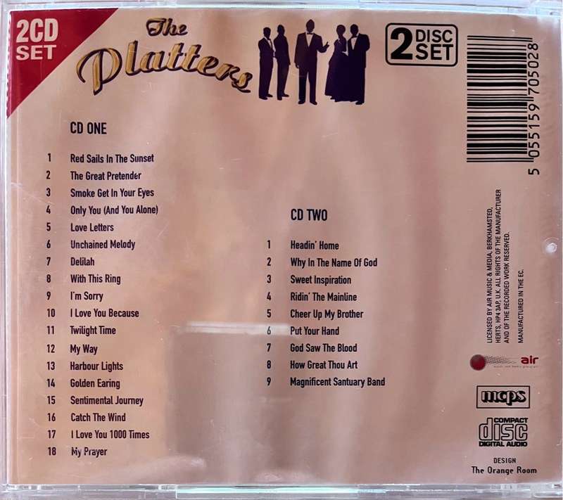 The Platters - The Ultimate Collection AMU050