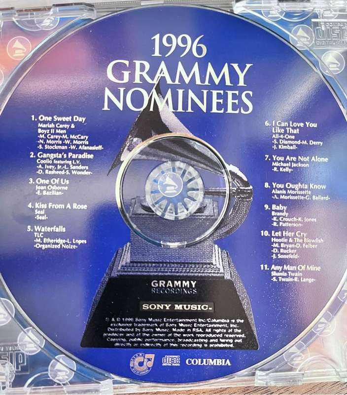 3 Grammy Nominees - 1995, 1996 and 1997