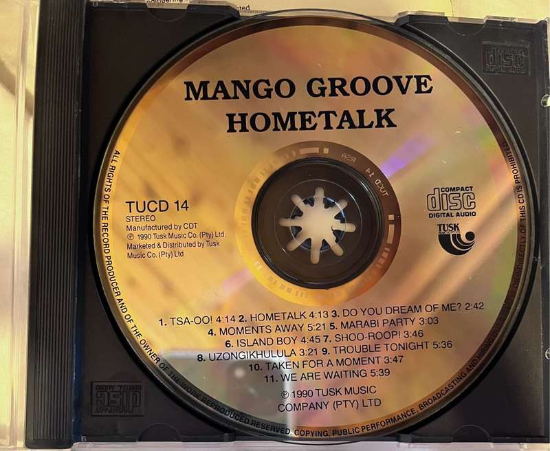 Mango Groove - Hometalk (1990) TUCD (F) 14