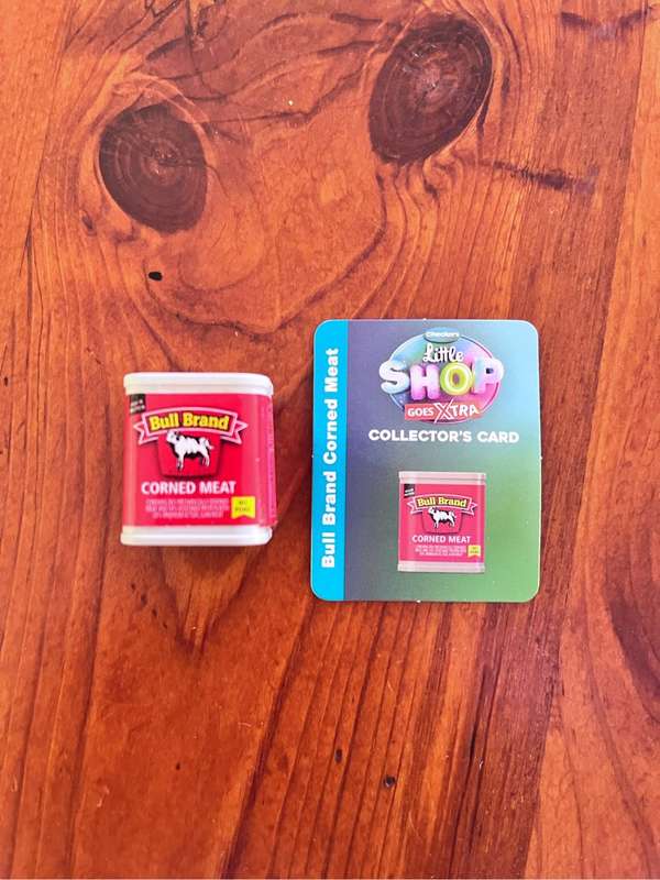 Little Shop Checkers Bull Brand Corned Meat (mini toy)
