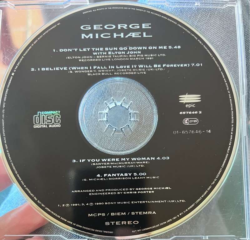 George Michael Elton John Dont Let the Sun go down on me (657646 2)
