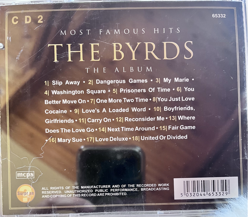 The Byrds - box set with 2 CDs