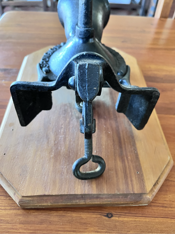 Vintage Spong coffee burr grinder - made in London
