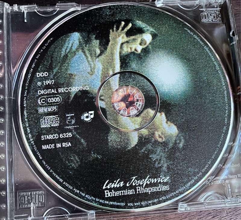 Leila Josefowicz - Bohemian Rhapsodies STARCD6325