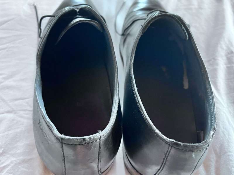 100% leather Pringle mens shoes (10, black)