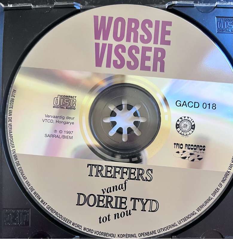 Worsie Visser - Treffers vanaf doerietyd tot nou GACD018