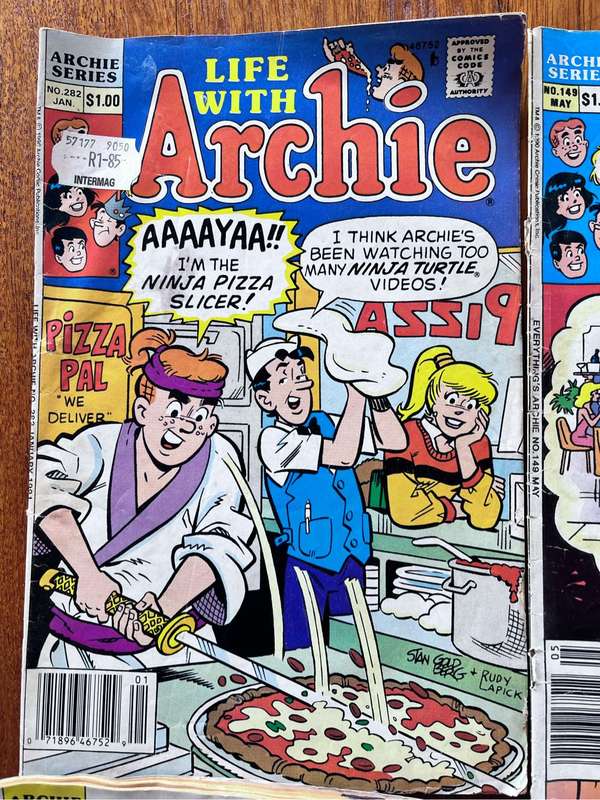 4 vintage Archie comics (1990)