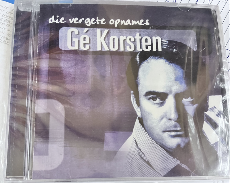 Ge Korsten - Die vergete opnames CDEMIM(WSB)045