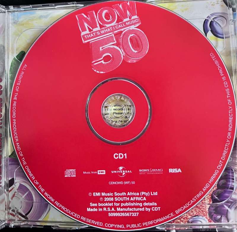 Now thats what I call music 50 (CDNOWD(WF)50)