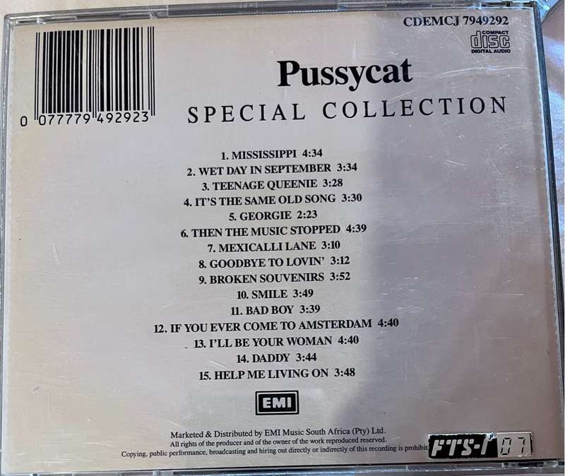 Pussycat Special Collection CDEMCJ7949292
