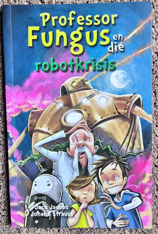 6 Professor Fungus books - Jaco Jacobs en Johann Strauss