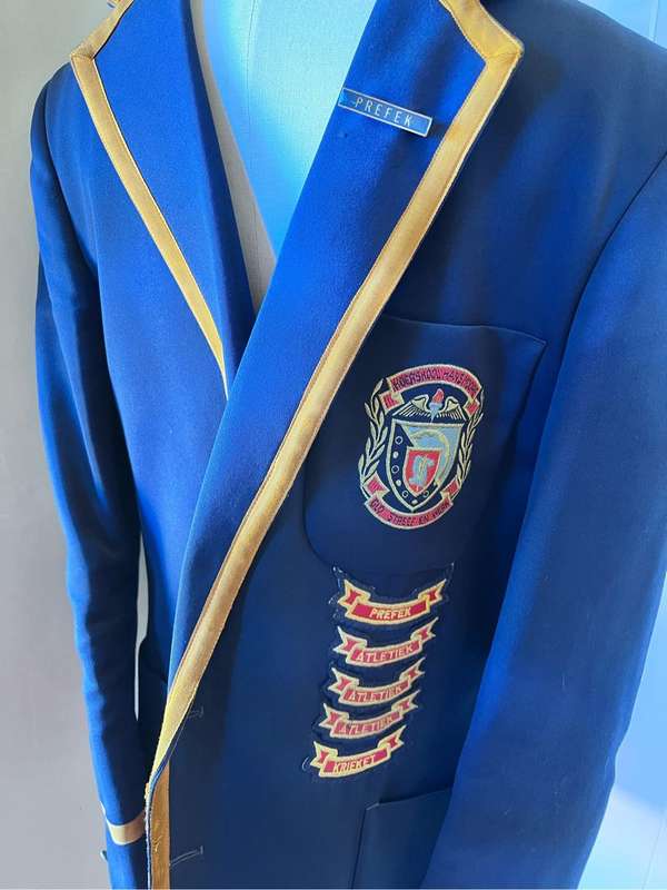 Vintage mens Hans Moore highschool blazer