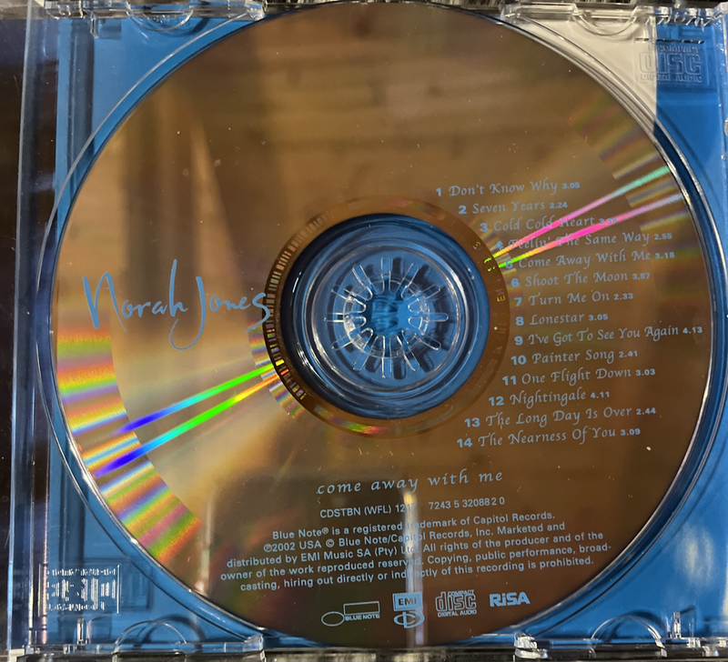 Norah Jones - Come away with me - CDSTBN(WFL)1217