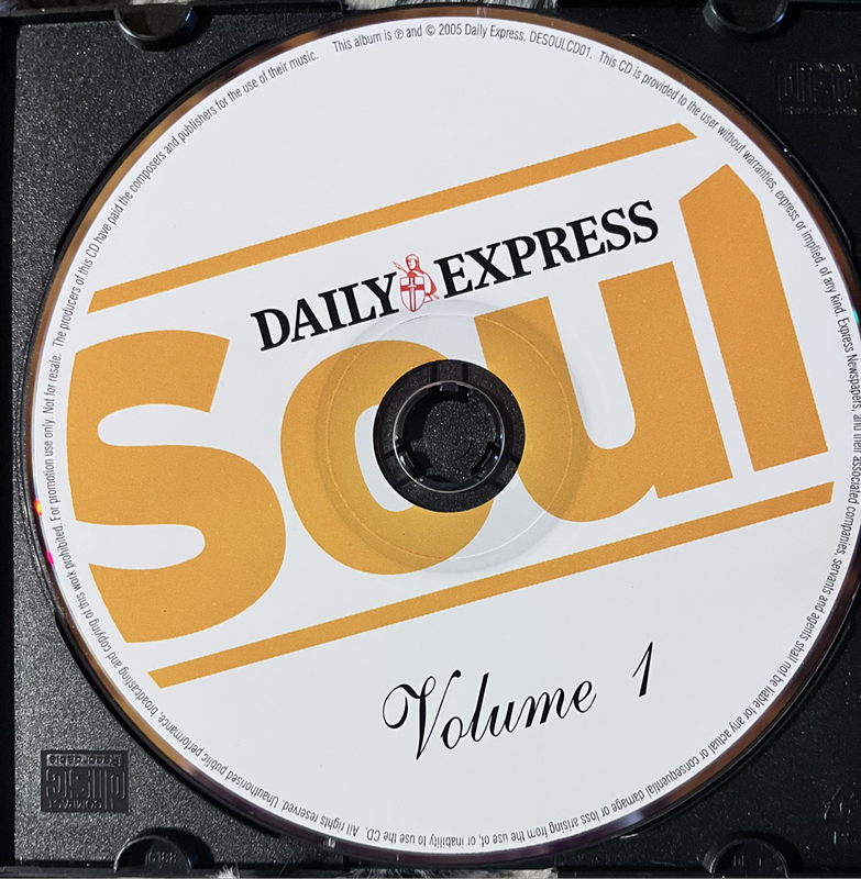 Soul volume 1 - CD released by Daily Express