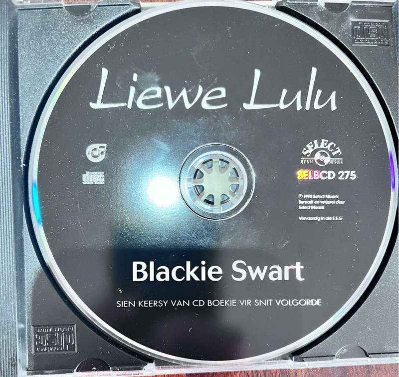 Liewe Lulu - Blackie Swart SELBCD275