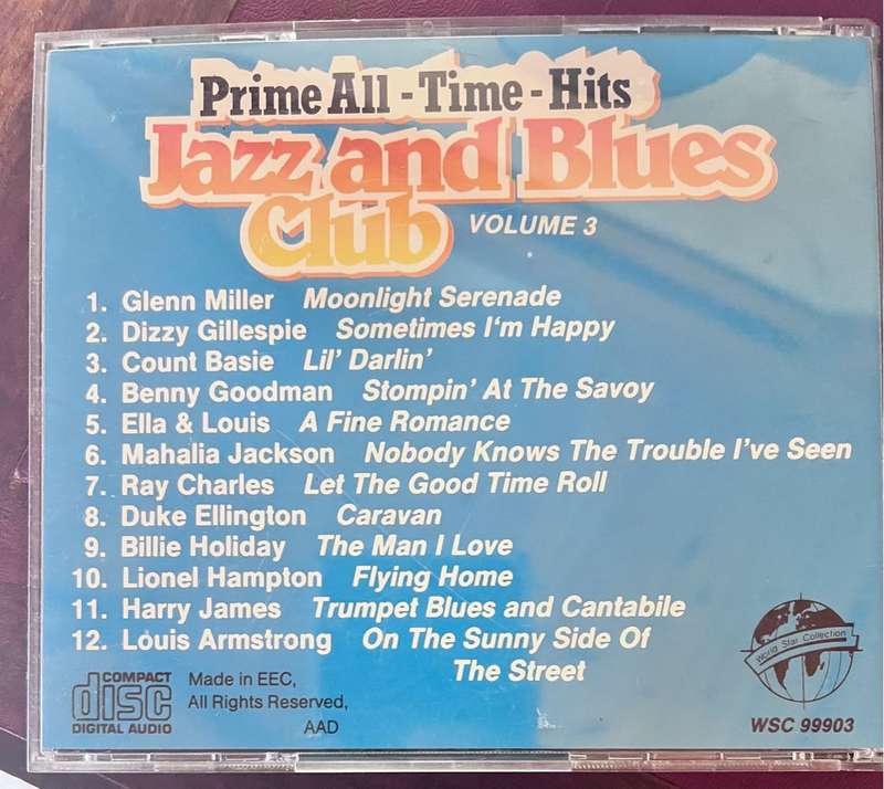 Jazz and Blues Club Volume 3 (WSC99903)