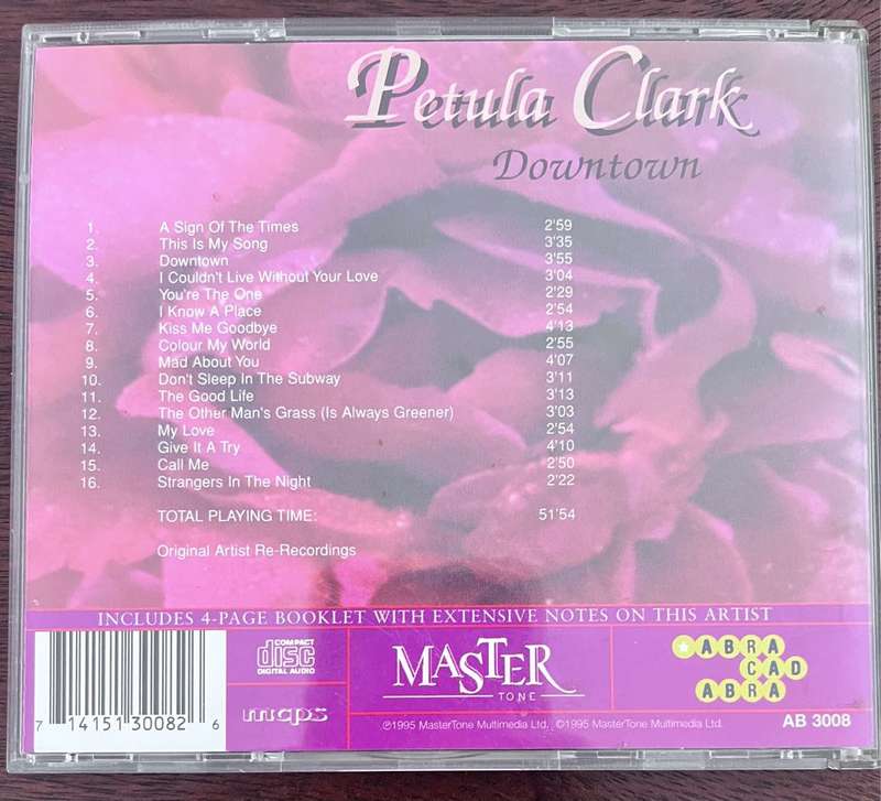 Petula Clark - Downtown AB3008