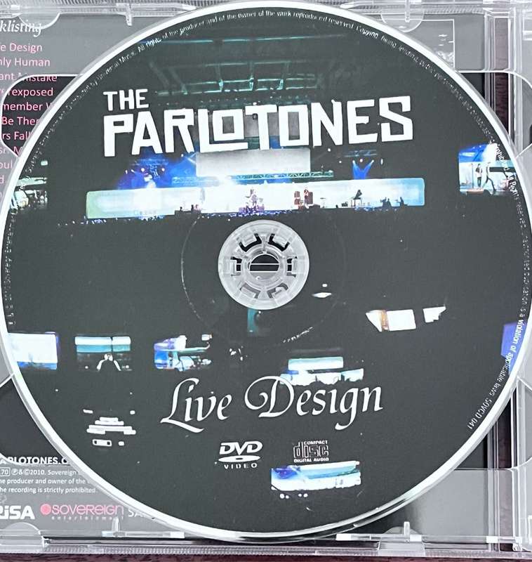 The Parlotones - Live Design CD and DVD (SOVCD 041)