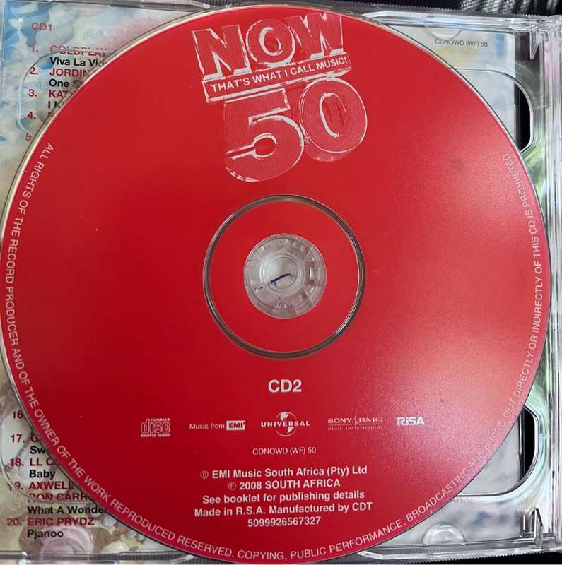 Now thats what I call music 50 (CDNOWD(WF)50)