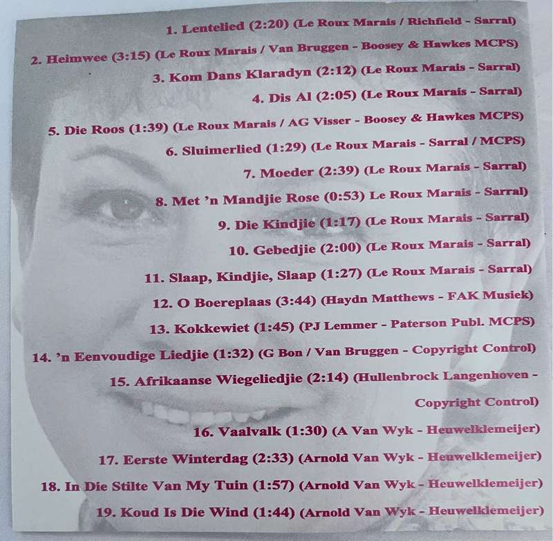 Mimi Coertse - Kom Dans Klaradyn MORCD531