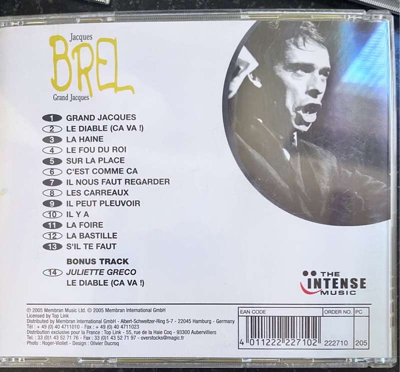 Jacques Brel - Grand Jacques 222710-205