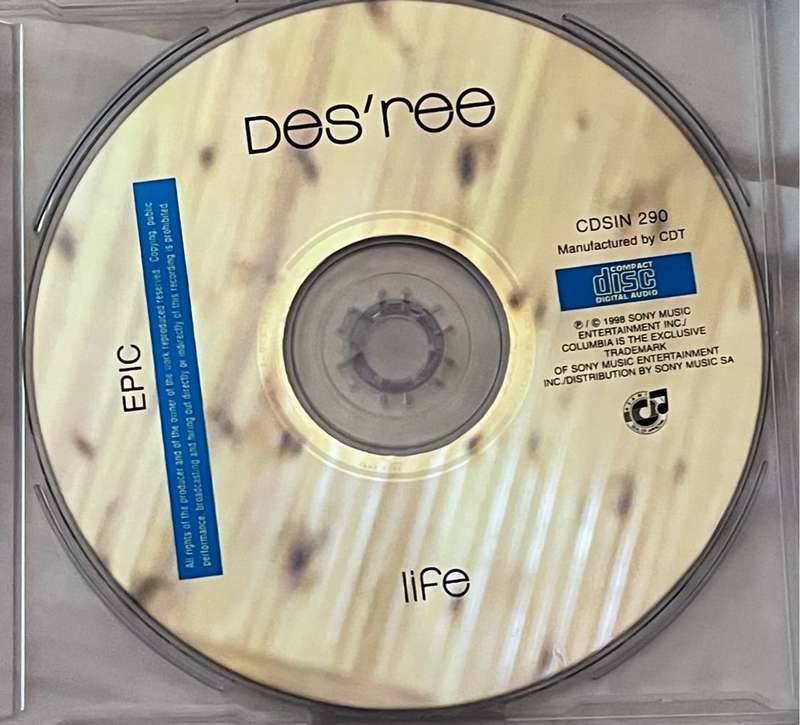 Desree - Life (CD single) CDSIN290