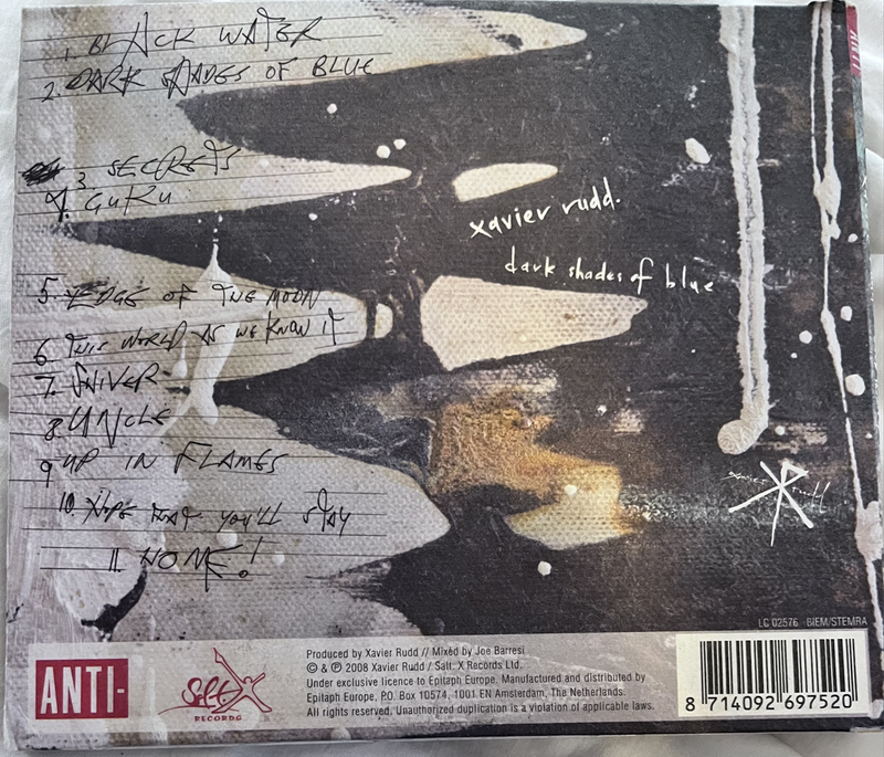 Xavier Rudd - Dark shades of blue (CD)