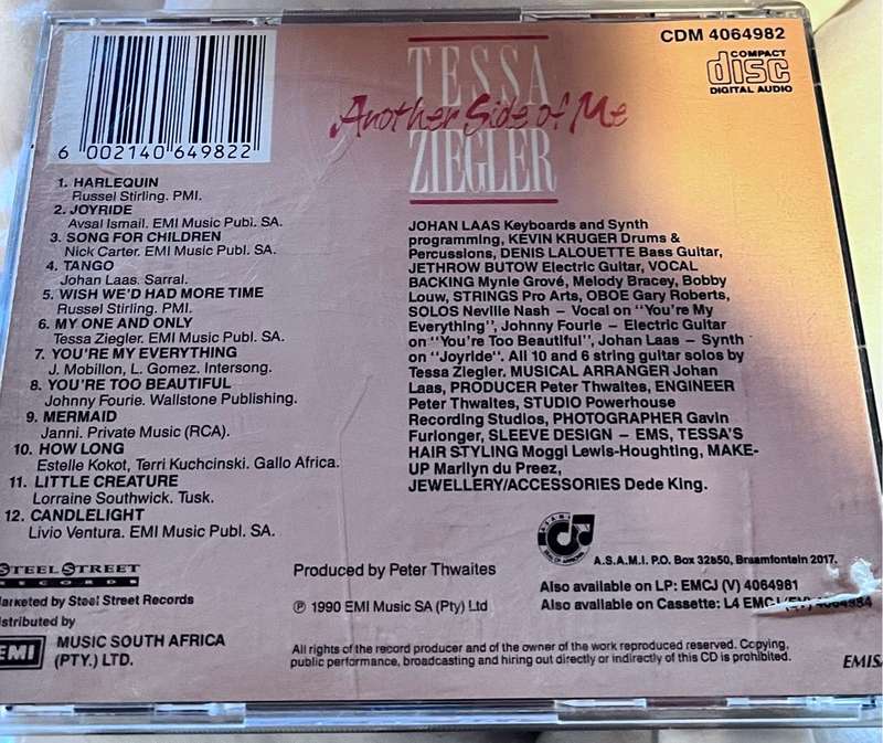 Tessa Ziegler - Another Side Of Me (CDM4064982)