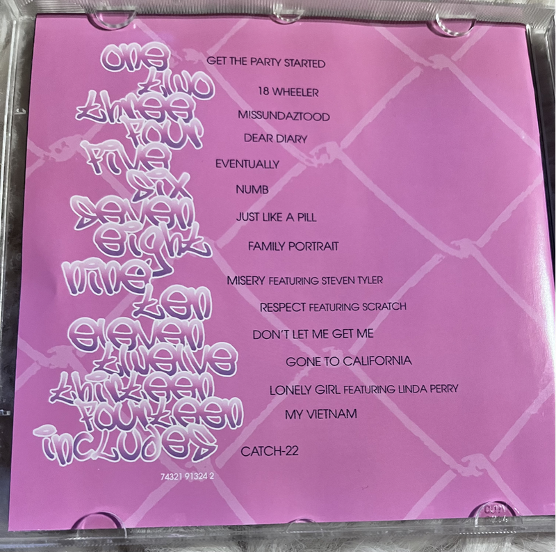 Pink - Missundaztood 74321913242 (2001)