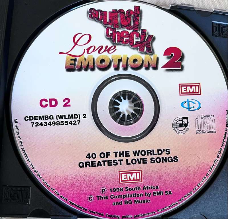 Love Emotion 2 Sound Check - double CD