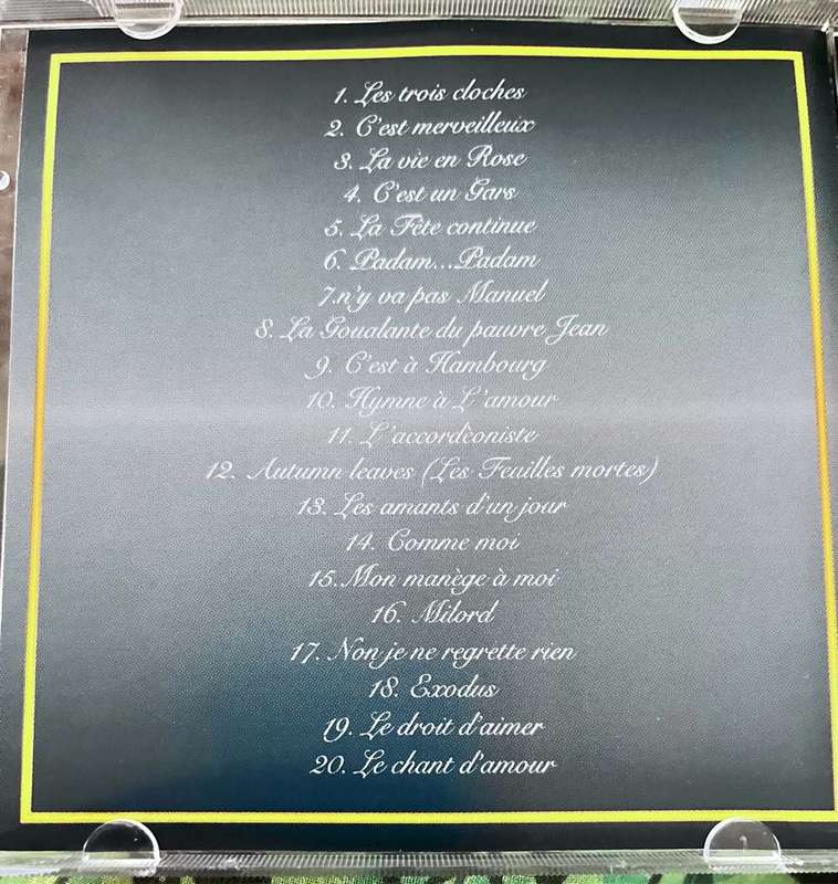 Edith Piaf - Greatest Hits Collection