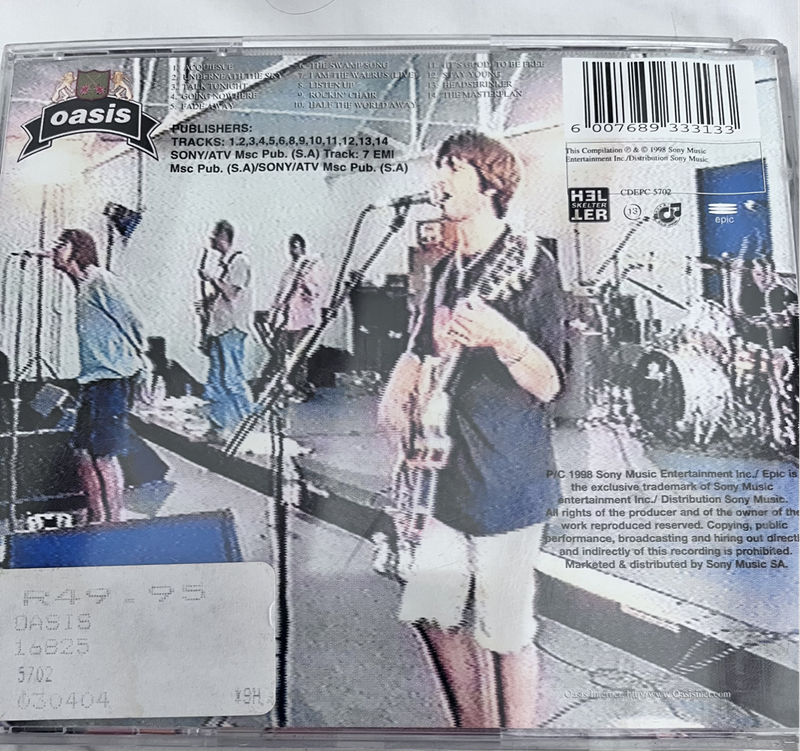 Oasis - The Masterplan CDEPC5702K