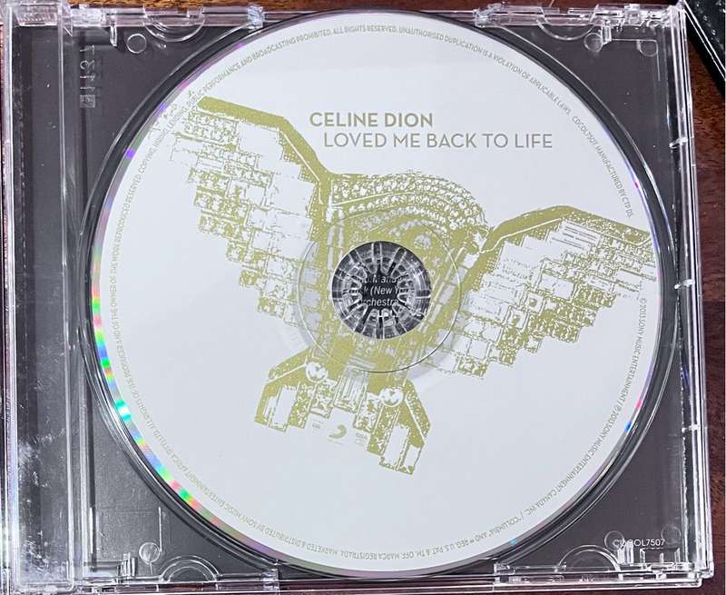 Celine Dion - Loved me back to life (deluxe CDCOL7507)