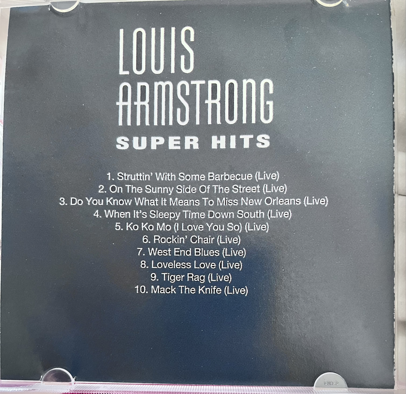 Louis Armstrong - Super Hits CDCOL6084S