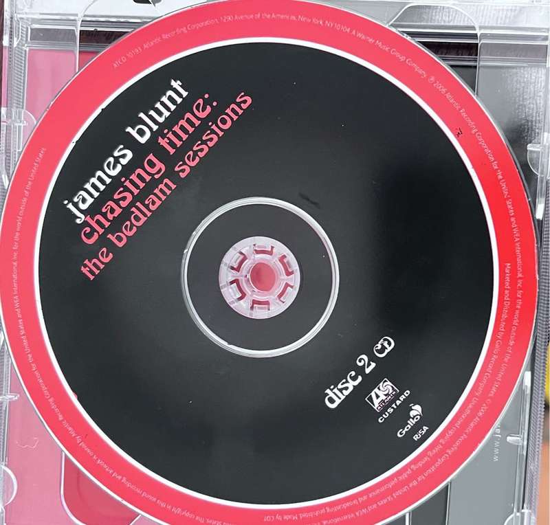 James Blunt - Chasing Time: The Bedlam Sessions (ATCD 10193) - DVD and CD
