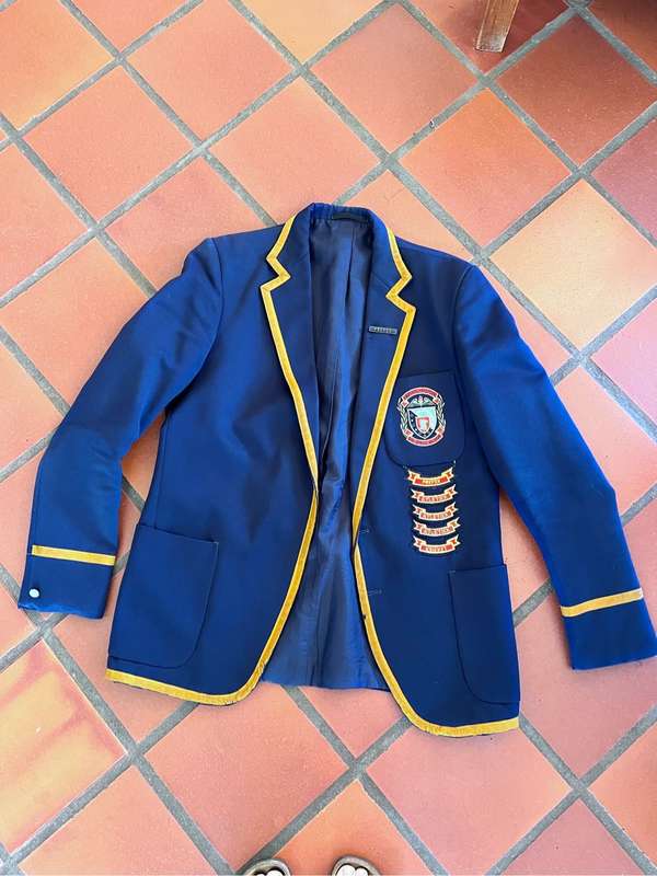 Vintage mens Hans Moore highschool blazer
