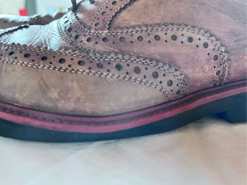 Pringle 100% leather mens shoes (size 10)