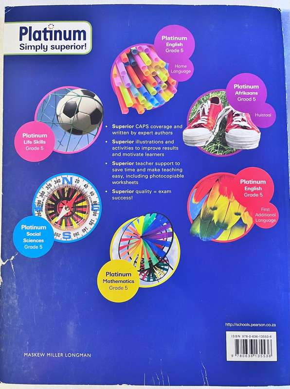 Platinum Natural Sciences and Technology - Grade 5: Learner's book 9780636135536